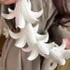5pcs Elegant Hanging Flower Head Realistic Fake Flowers Artificial EVA Flower  Engagement Ceremony