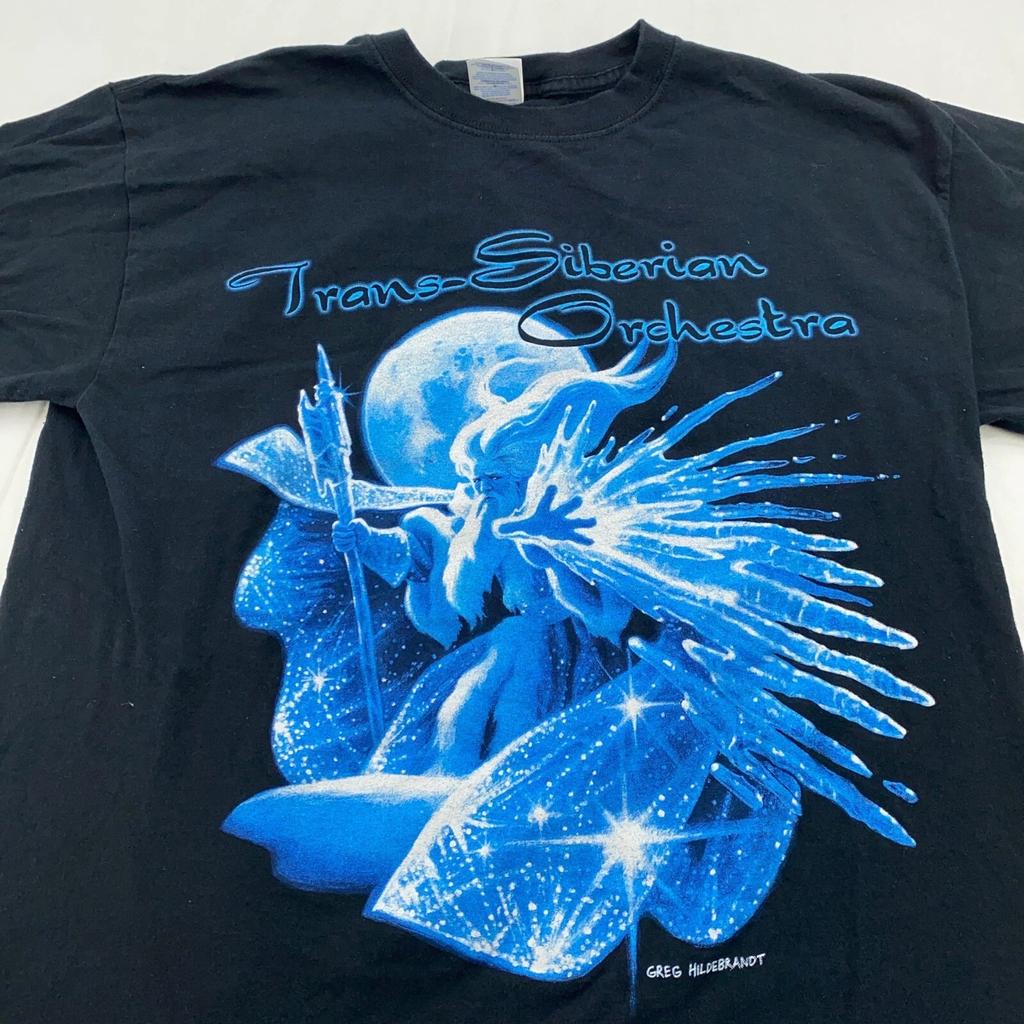 Vintage 2004 TRANS-SIBERIAN ORCHESTRA WINTER TOUR T-Shirt LARGE rock concert