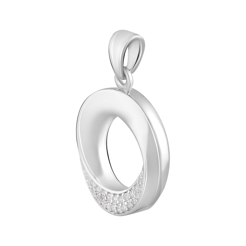 Серебряная подвеска с фианитами (2129813)