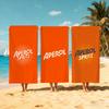 Оранжевый арт A-AperolS Полотенце Пляжное Быстросохнущее Мягкое Бассейн Полотенца Подарок для S-Spritzs-S Путешествия Тренажерный зал Душ Кемпинг спорт