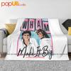 Wham Pastel Make It Big Music Сверхмягкое одеяло-квилт Зимнее покрывало для дивана Покрывала для кровати