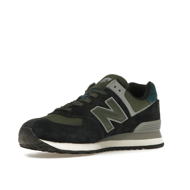 New Balance Кроссовки унисекс 574 Black Olive Серые U574KBG
