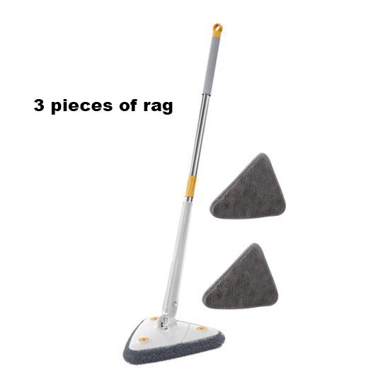 Полезная автоматическая выжимающая вода глубокая очистка для влажной и сухой уборки двойного назначения телескопическая удлиненная треугольная швабра для дома
