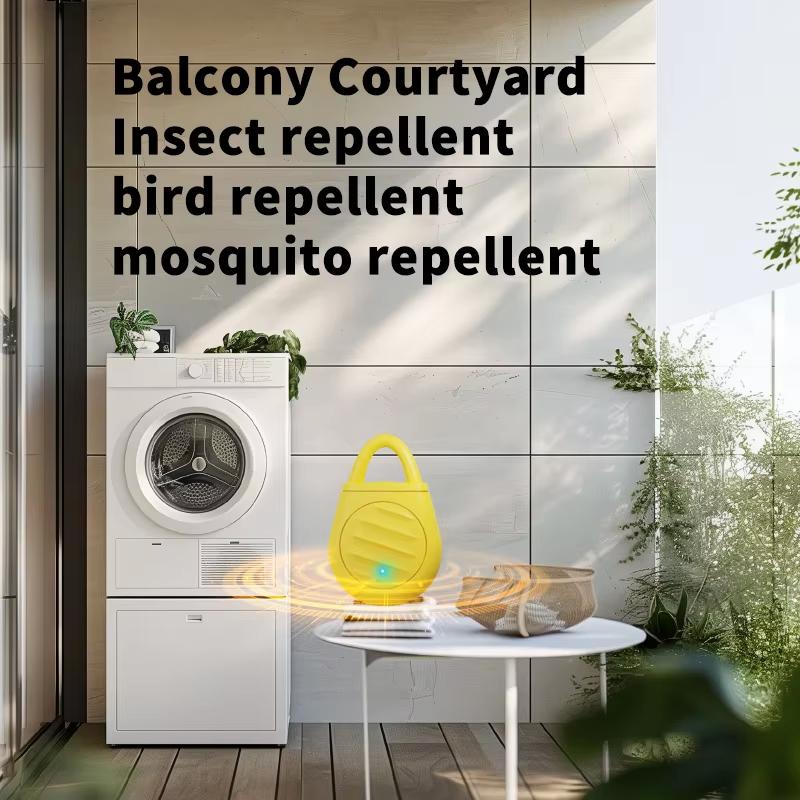 Ultrasonic Electronic Mosquito Repellent 34hz-70khz Outdoor Camping Portable Intelligent Automatic Mosquito Control Device Dog Cat Pest Repellent