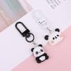 Прекрасный брелок с изображением панды, милая школьная сумка для девочек, кулон, подарок другу, черный и белый простой кулон для детей, подарки