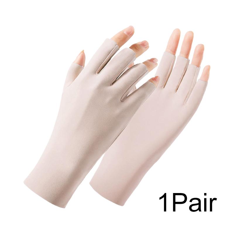 1 пара тонких спортивных солнцезащитных очков для езды на велосипеде, однотонных, модных, для поездок на работу, вискозных нитей, разделяющих пальцы