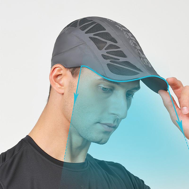 Summer Letter Forward Cap Men's Quick-Drying Breathable Cap Summer Outdoor Sun Protection Sunshade Beret Peak Cap
