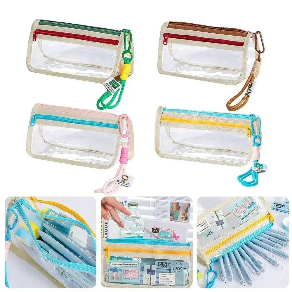 Portable Stationery Pen Bag Beauty Bag Cosmetic Storage Bag Kids Children