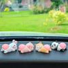 Creative Design Center Console Decoration Cute Cartoon Car Interior Ornaments Interior Accessories