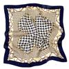 Солнцезащитный шарф из тутового шелка для женщин Новый корейский модный шелковый платок-каре в гусиную лапку Профессиональный шарф Шарф Шарф