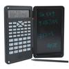Scientific Calculator Two Row LCD Display Writing Tablet Sensitive Multifunction Desk Calculator for