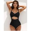 Leopard One Piece Swimsuit 2025 New Halter Push Up Swimwear Women Swimsuit Bathing Suit Beachwear Monokini Female Swimming Suits