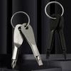Screwdriver Keychain Mini Chrome Vanadium Alloy Steel Hand Tool Slotted/Phillips Screwdriver Key Ring