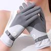 Anti-UV Sun Protection Riding Gloves Ice Silk Summer Driving Mittens Women Sunscreen Gloves  Ladies