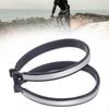 2Pcs Cycling Trouser Clips Bicycle Pants Clips, Ankle Wrap High Visibility Pant Leg