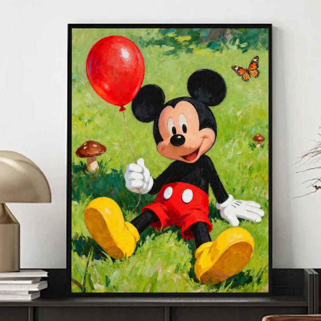Diamond painting set Disney full diamond 5D Mickey Mouse diamond art home decoration creative handicrafts