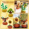 Cute Simulation Sunflower Potted Cartoon Plush Toy Persimmon Car Aromatherapy Creative Birthday Gift