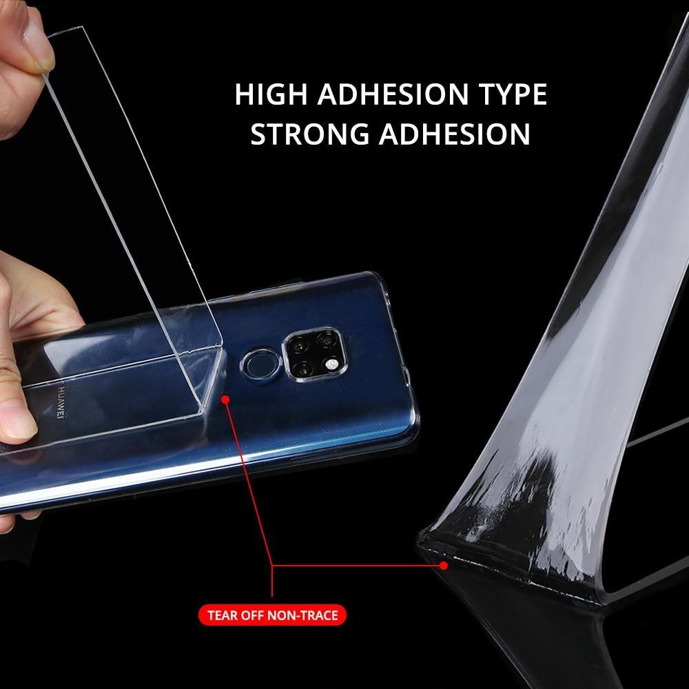 Новый двухсторонний скотч Nano Tracsless, прозрачный, многоразовый, прочный, водонепроницаемый, устойчивый к воздействию тепла, очищаемый, специальный для автомобилей