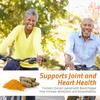 Pslalae contains a blend of organic turmeric and piperine to support joint health and is suitable for adults.