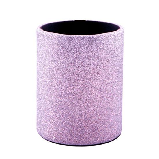 Круглый держатель для карандашей из искусственной кожи, настольный органайзер для хранения ручек, канцелярских принадлежностей, ножниц, контейнер для дома, школы, офиса, общежития