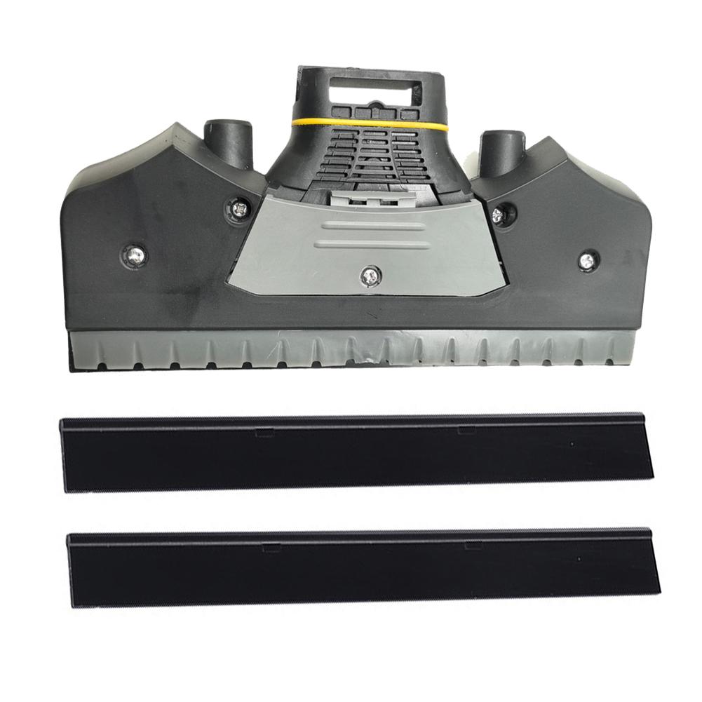 Узкий 170-мм комплект всасывающих насадок для Karcher WV2 WV5 Черный/Серый Запасные всасывающие губки 1 насадка 2 губки для окон