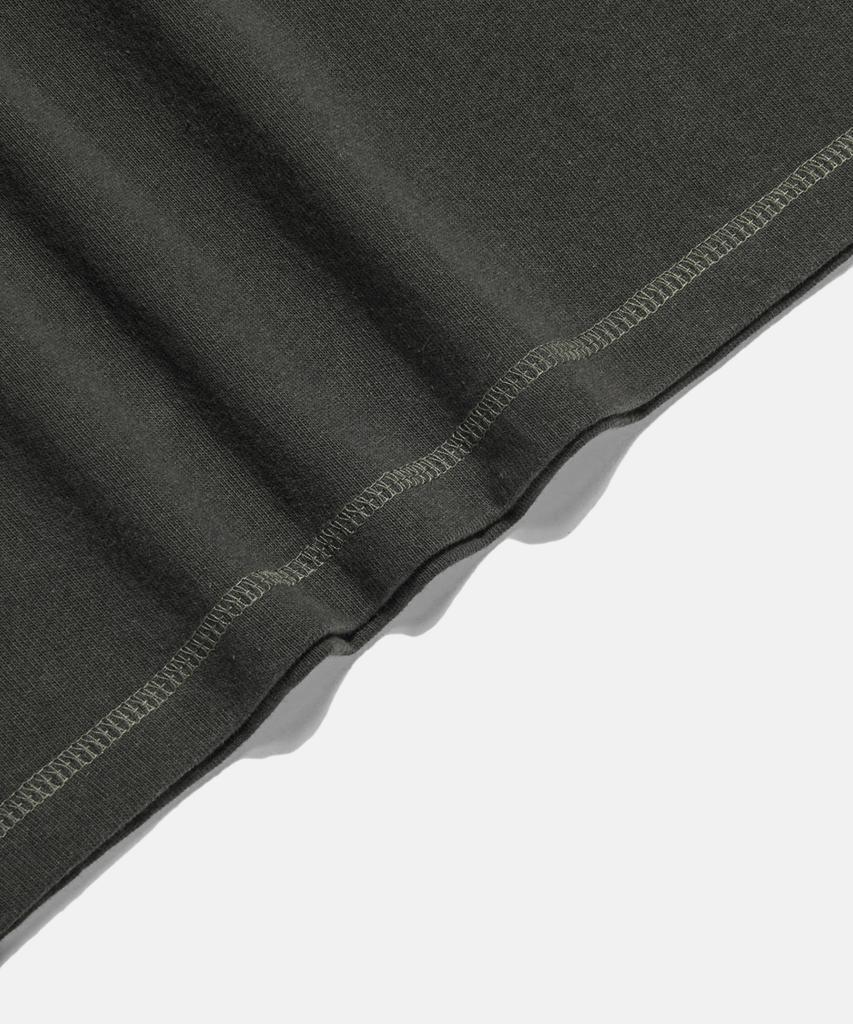 ESPIONAGE Широкая футболка-henley Винтажный черный