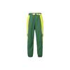 Тканые повседневные спортивные брюки с цветными блоками, мужские брюки, зеленые GU1743