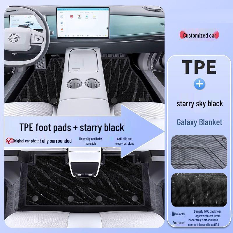 BYD Dolphin Waterproof Non-Slip TPE Door Sill Car Foot Pad
