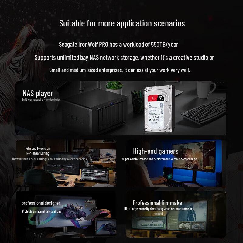 Seagate IronWolf Pro 12TB NAS Hard Drive