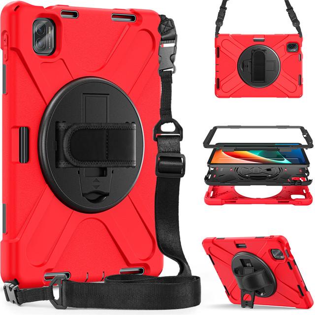 Чехол для Xiaomi Mi Pad 5 Pro, противоударный защитный чехол для детей, чехол для Xiaomi Pad 5, подставка, плечевой ремень