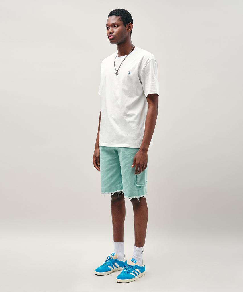 MAYOL High-Density Premium Cotton Short-Sleeve T-Shirt_White