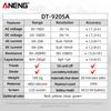 ANENG Tester Electric  NCV True RMS Analog Digital Profesional Multimeter AC/DC Transistor VoltageAuto Range Multimetro DT9205A
