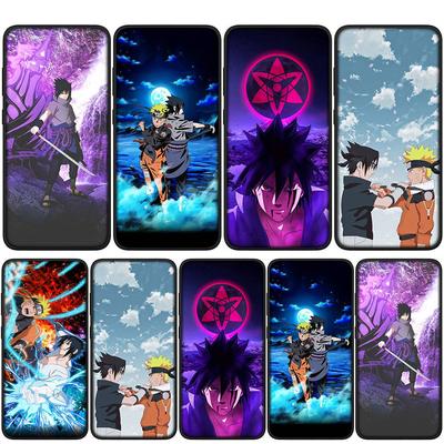 Чехол для iPhone 16 15 Xiaomi Redmi Note 14 13 12 11 Pro Max X 8 16e Samsung Galaxy S25 S24 S23 Moto OPPO Huawei Аниме Наруто Учиха Саске Чехол для телефона