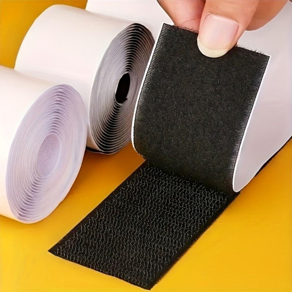 Reusable Self Adhesive Fastener Tape Strong Adhesive Hook & Loop Tape Sofa Pad