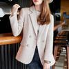 French Style Small Fragrance Tweed Suit Jacket Women's Spring Dress Ladies High-end Goddess Fan Small Suit