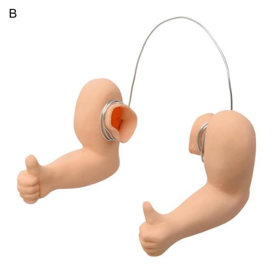 Yousheng 1 пара куриных рук, игрушка для домашних животных, куриные мышцы, забавные боевые куриные мышцы, реквизит для вечеринок, аксессуары для куриц