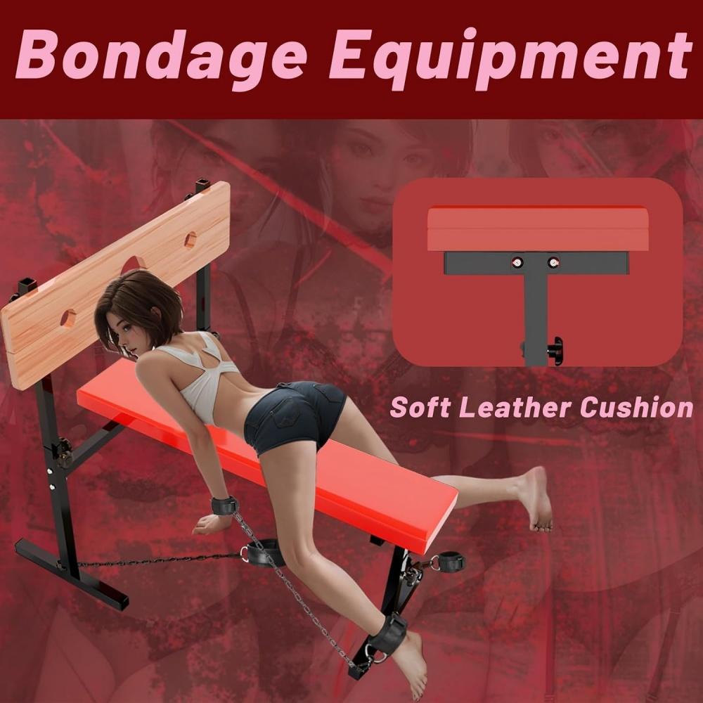 BDSM Restraint Bondage Furniture Adult Sex Toys for Couples Role Play Kit Adjustable Bed Restraint Gear Handcuff Sexual Position