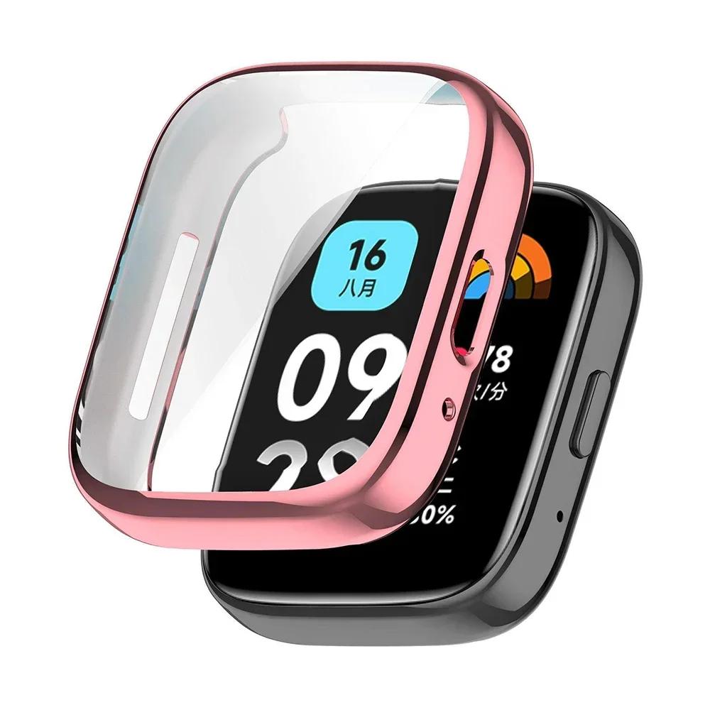 Защитный чехол-пленка из ТПУ для умных часов Xiaomi Redmi Watch 5 Active/Lite, Защитный корпус для ремешка умных часов Xiaomi Redmi Watch 3