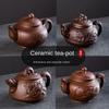Горшок для чайных сервизов, популярные фиолетовые глиняные горшки, чайник из исинской глины, набор для заваривания чая, самовар, восточный марокканский чайник и набор чашек, гайвань