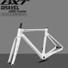 BXT-135 Рама гравийного велосипеда Карбон 700C/27.5er Дисковый тормоз Карбоновый фреймсет гравийного велосипеда