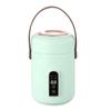 Mini Rice Cooker Efficient Heating Insulated Portable Multifunction Soup Porridge Stewpot for Home