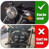 Черный обтекатель фар для мотоцикла Honda Rebel - CMX 300 500