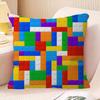 Building Toys Pillow Gifts Home Office Furnishings Bedroom Sofa Car Cushion Cover Case 45x45cm