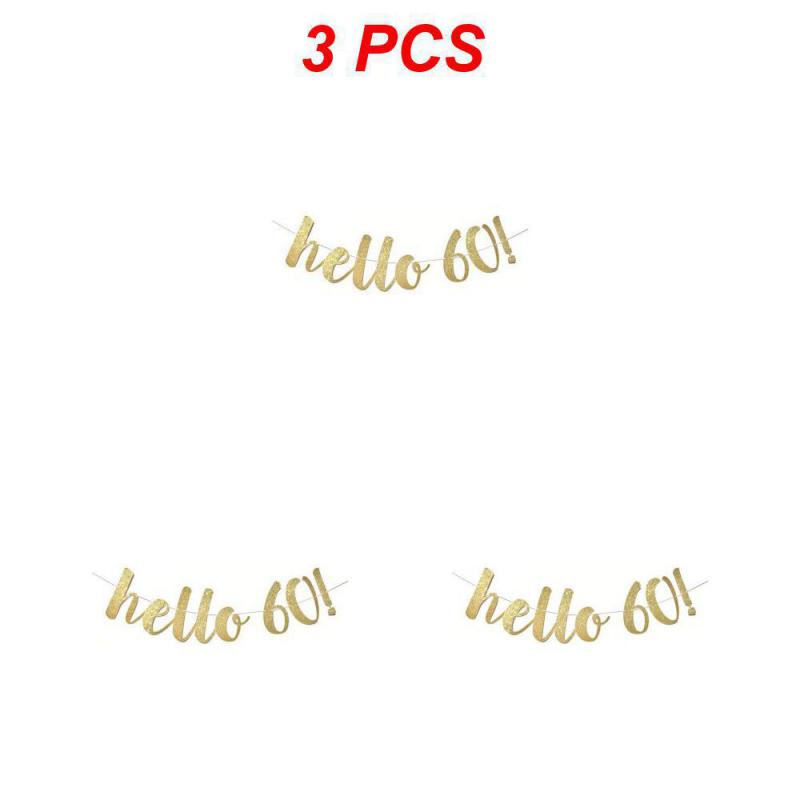 Украшения на день рождения 30 40 50 60 лет Золотые блестящие бумажные баннеры Гирлянда Конфетти Воздушные шары Товары для взрослых на годовщину