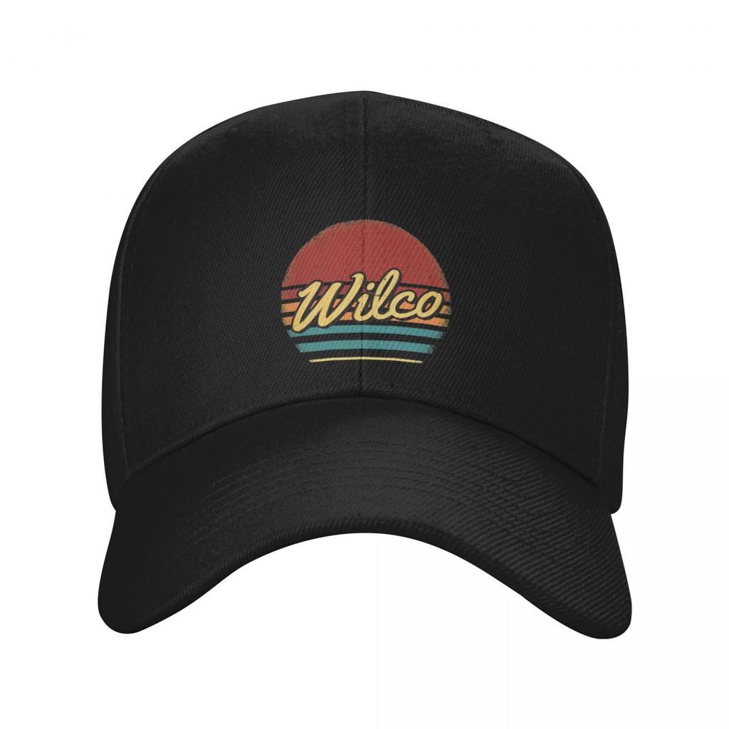Wilco Wilco Retro Style Wilco Retro Style Baseball Cap funny hat Bobble Hat Unique hats Woman Mens