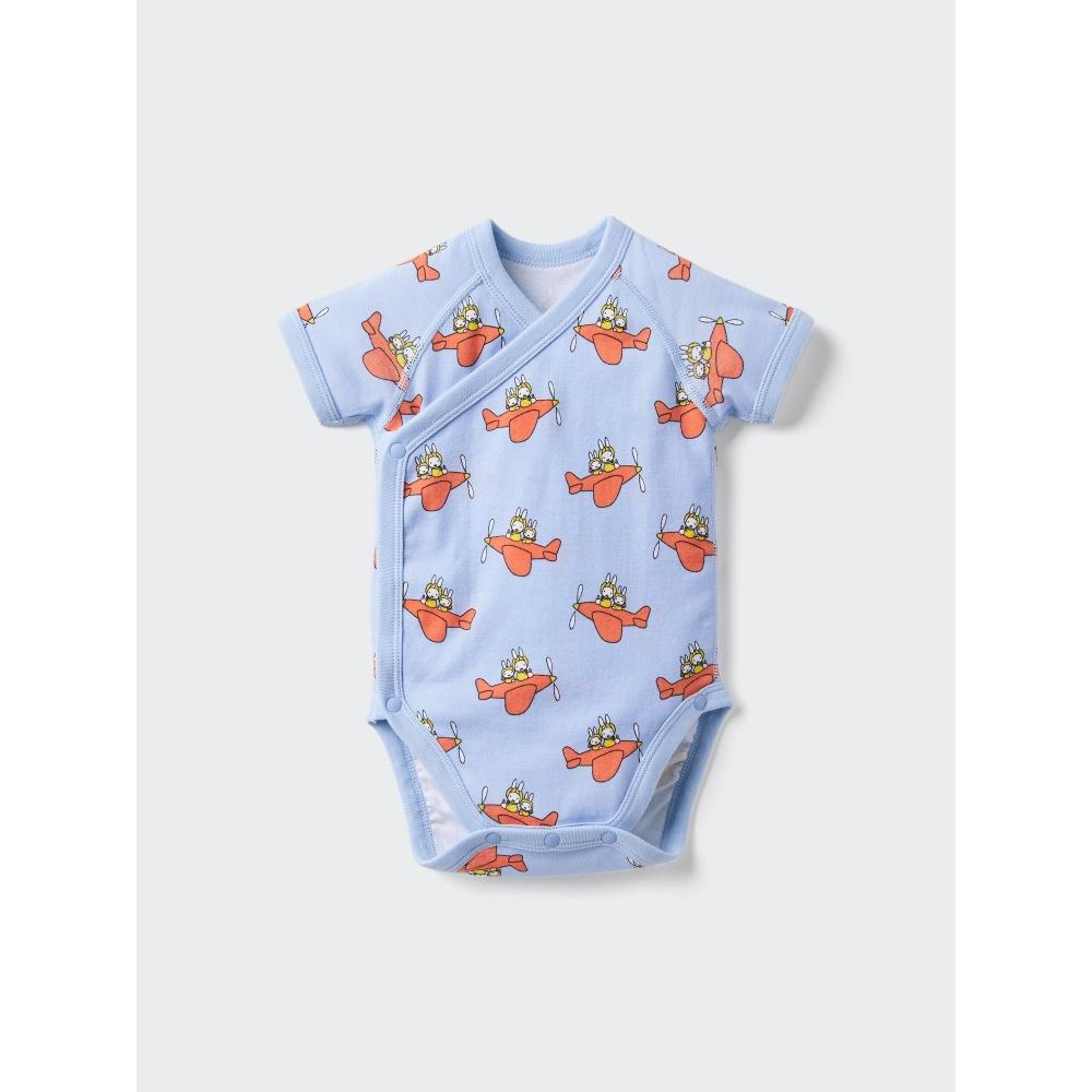 Uniqlo Bn Picture Book Bodysuit Short Sleeve B 60cm