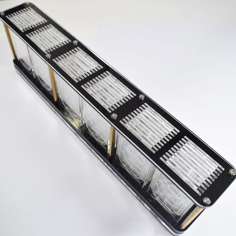 Nixie Tube Clock Acrylic RGB- Digital Clock Various Musical Beat Temperature/Data/Week Display Girlfriend Gift Present