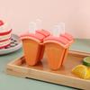 4/6 Grid Ice Cream Popsicle Mold, Covered Fruit-shaped Mold, a Creative DIY Kitchen Ice Cream Making Tool for Home Use.