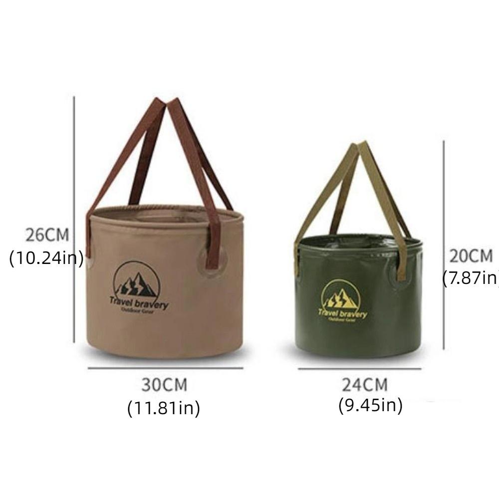 Collapsible Camping Foldable Sink Plastic Car Wash Bucket Car Folding Bucket  Gardening