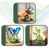Creative Insects World Micro Diamond Block Butterfly Mantis Elephant Beetles Building Brick Toys Nanobricks For Kids Gifts
